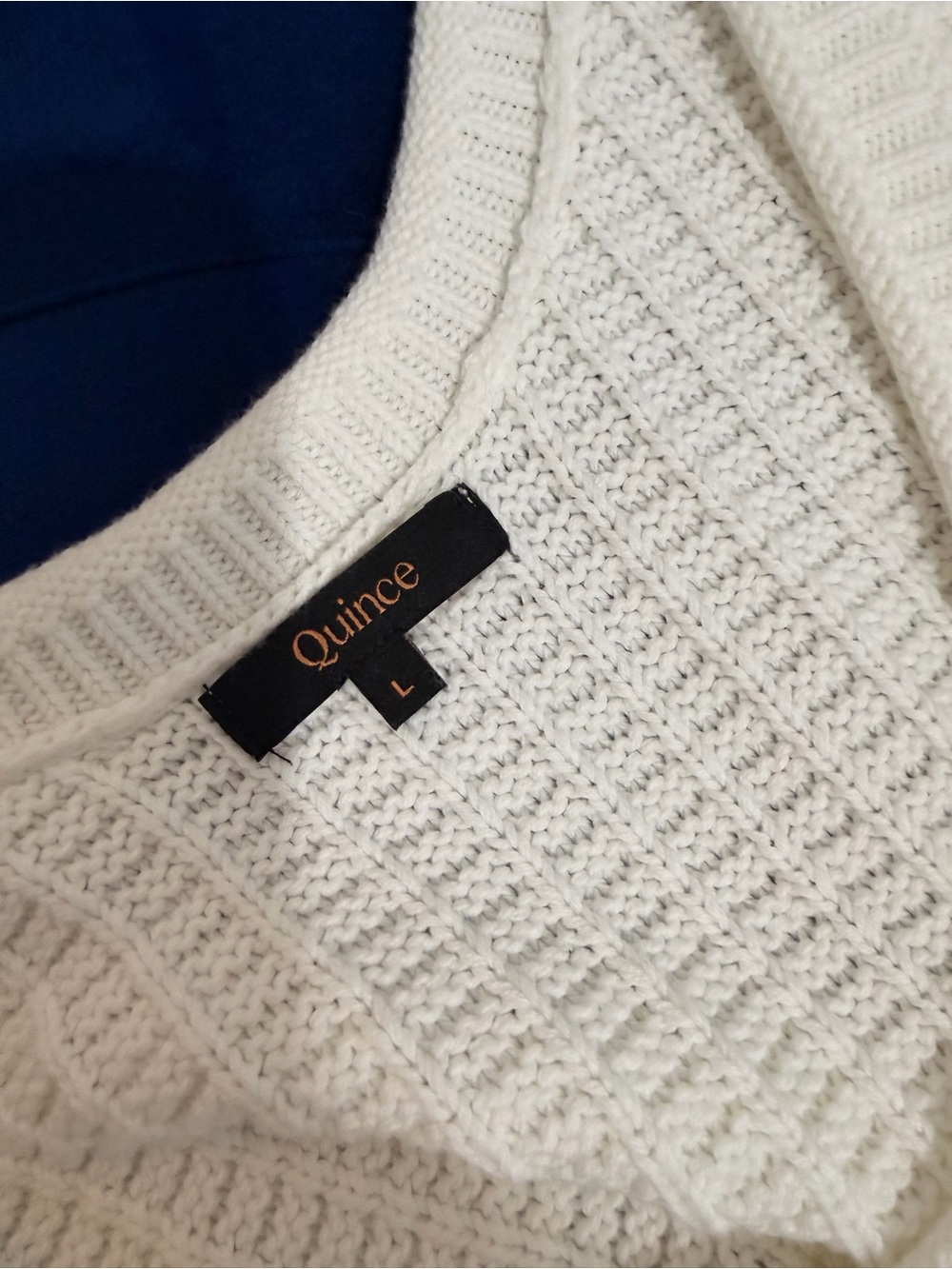 Quince Off-White Textured Knit Tank - Picture 3 of 3